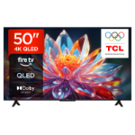 TCL T6C -UK 50 inch QLED 4K HDR 10+ Dolby Vision & Atmos Smart Fire TV