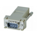 Hypertec 250420-HY cable gender changer DB9 RJ-45 Grey