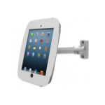 Compulocks iPad Pro 12.9" (3-6th Gen) Space Enclosure Swing Wall Mount White