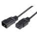 Microconnect PE141505 power cable Black 0.5 m C20 coupler C19 coupler