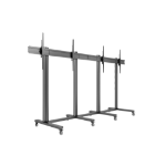 Multibrackets M Public Display Stand 210 Dual Screen 70"-110" Black