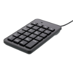Deltaco TB-120 numeric keypad Universal USB Black