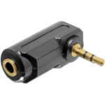 DeLOCK 65364 tussenstuk voor kabels 3.5 mm 3,5 mm Zwart