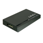 Lindy 43174 USB graphics adapter 3840 x 2160 pixels Black