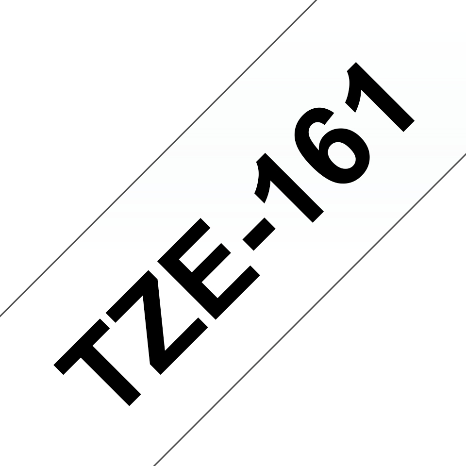 Photos - Office Paper Brother TZE-161 DirectLabel black on Transparent 36mm x 8m for  TZE 