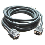 Kramer Electronics Molded 15-pin HD to 15-pin HD 15.24m VGA kabel 15,24 m Zwart