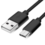 JLC PE50 USB A to USB C Cable - 1M - Black