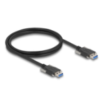 DeLOCK 80998 USB-kabel USB 3.2 Gen 1 (3.1 Gen 1) 1 m USB A Zwart