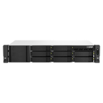 QNAP TS-864eU-RP NAS Rack (2U) Ethernet LAN Aluminium, Black N5095