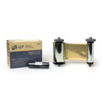 IDP Smart 51 & 31 Metallic Gold Mono Ribbon Roller with Cleaning Roller 659374 (1200 prints)