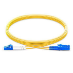 Microconnect FIB473001 InfiniBand en Glasvezelkabel 1 m LC E2000 Geel