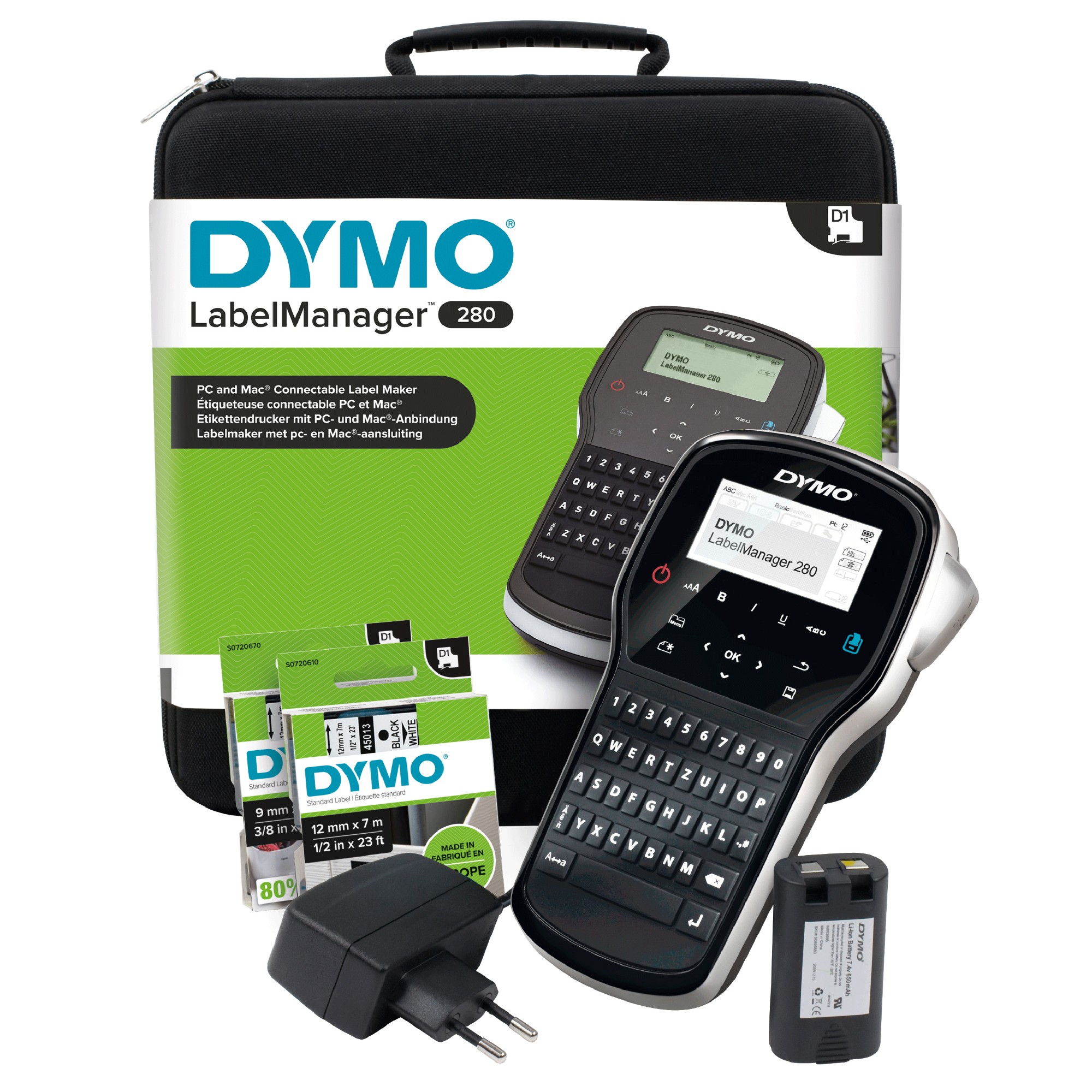 Dymo Labelmanager ™ 280 Qwertz Kitcase