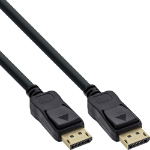 InLine DisplayPort Cable black gold plated 2m