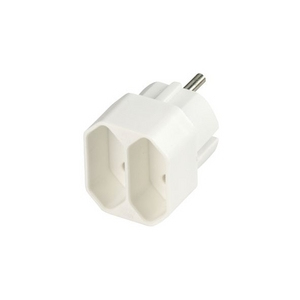 Image of REV 0512710777 power plug adapter Type F Type C (Europlug) White