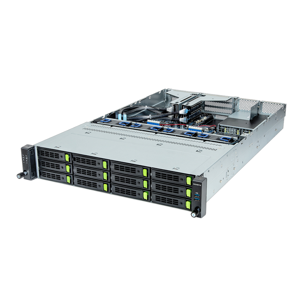 R263-Z30-ABH1 GIGABYTE TECH R263-Z30-ABH1 Rack Server Single Sockel SP5 - Server - AMD EPYC