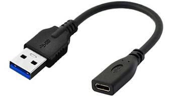 Microconnect Black Usb3.0acf02 Usb Cable Usb 3.2 Gen 1 (3.1 Gen 1) 0.2 M Usb