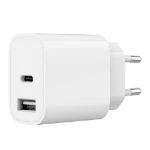 Gembird TA-UC-2AC12-01 oplader voor mobiele apparatuur Smartphone, Smartwatch, Tablet Wit AC Binnen