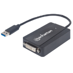 Manhattan 152310 USB grafische adapter Zwart