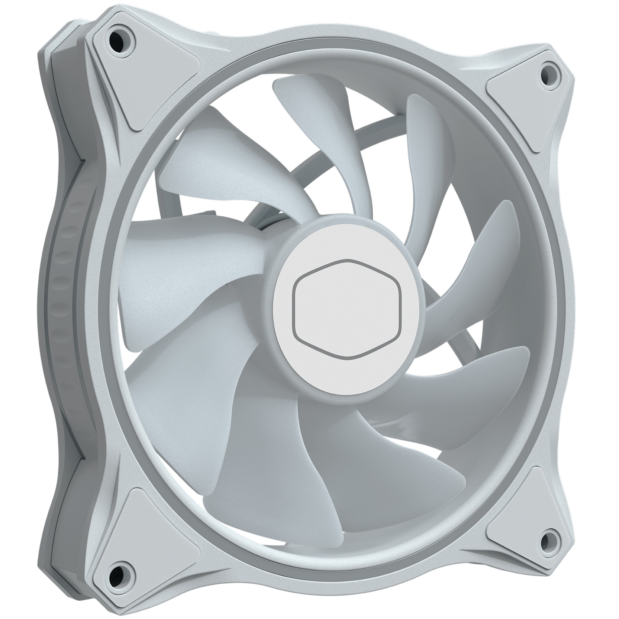 Cooler Master MasterFan MF120 Halo White Edition Computer case Fan 12 ...