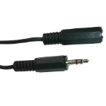 Schwaiger KHA4036 533 audio cable 5 m 3.5mm Black