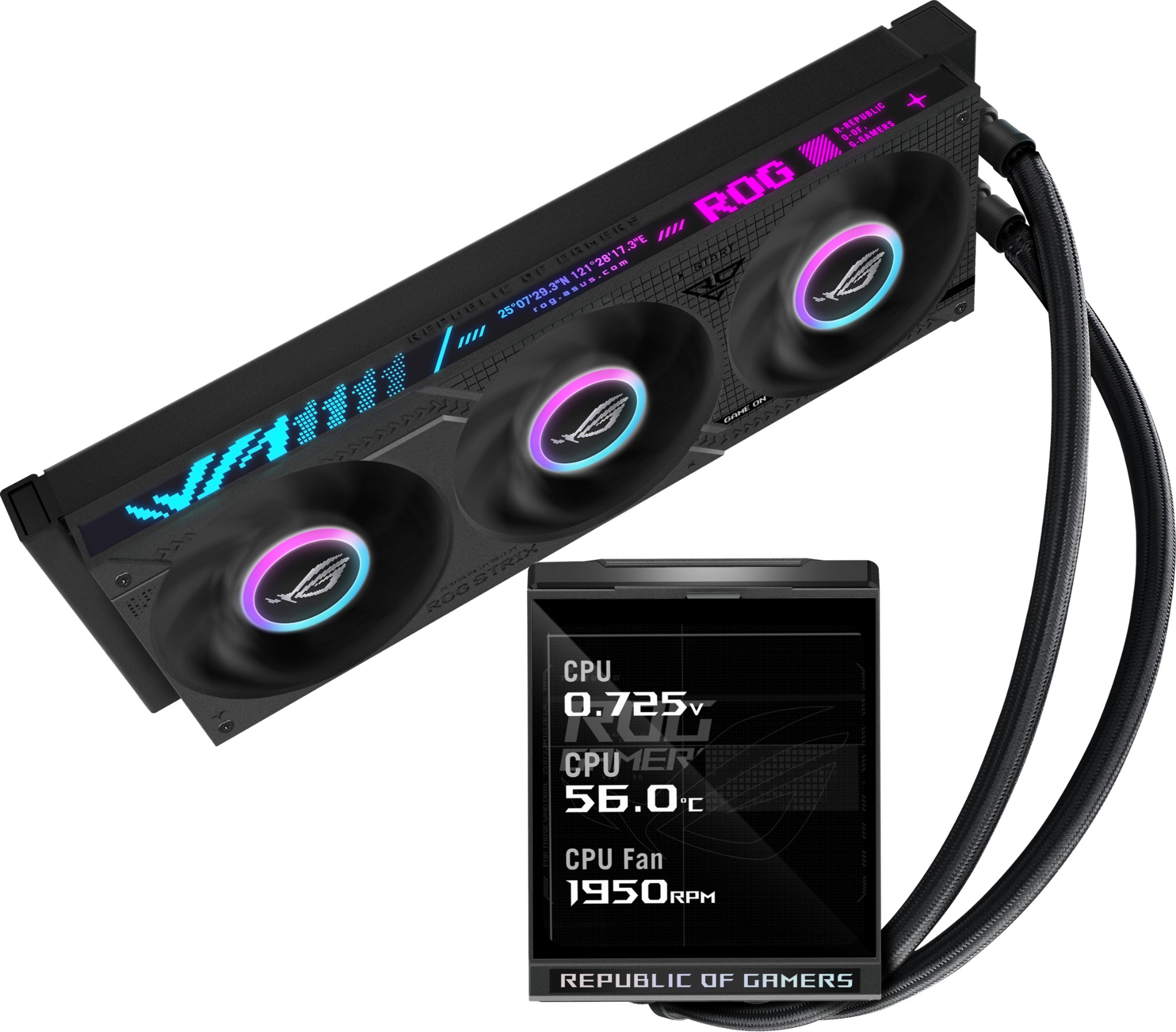 ROG STRIX LC IV 360 ARGB LCD CPU Cooler thumbnail
