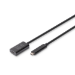 Digitus Active USB 3.2 Gen2 10G extension cable, USB-C - USB-C, 5m