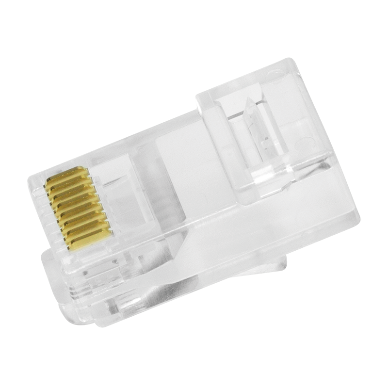 LogiLink Modular Plug RJ45 Cat.6 UTP, pass through, 50 pcs.