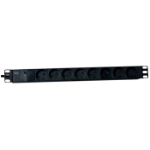 Lanview LVR261881D power distribution unit (PDU) 8 AC outlet(s) 1U Black