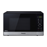 Panasonic NN-GD38HSSUG microwave Countertop Grill microwave 23 L 1000 W Black, Brushed steel