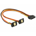 DeLOCK 60159 SATA-kabel 0,3 m SATA 15-pin Meerkleurig