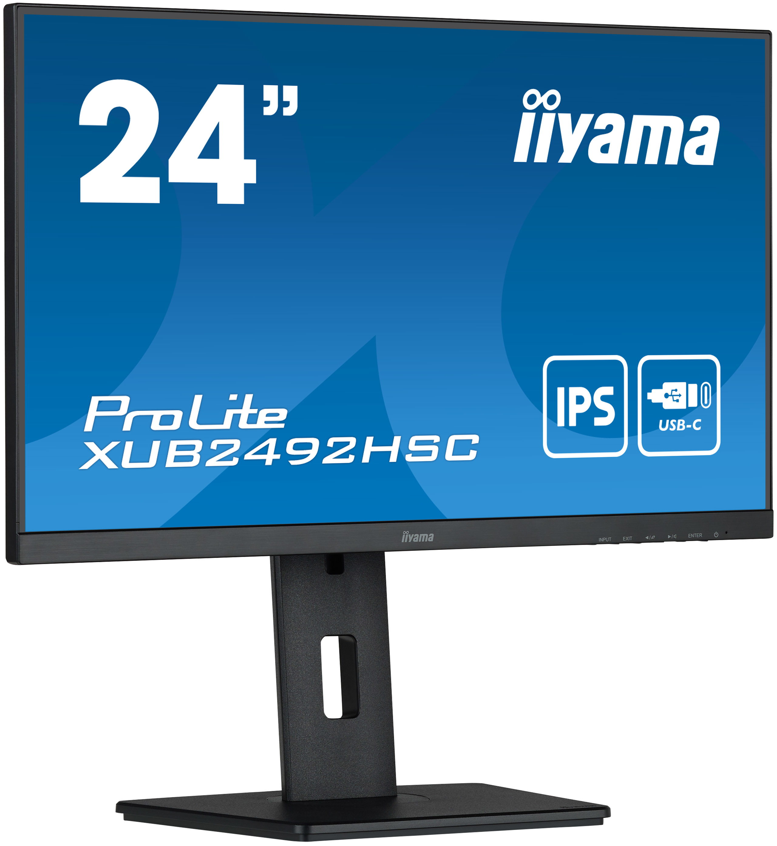 Image of iiyama ProLite XUB2492HSC-B5 LED display 61 cm (24") 1920 x 1080...