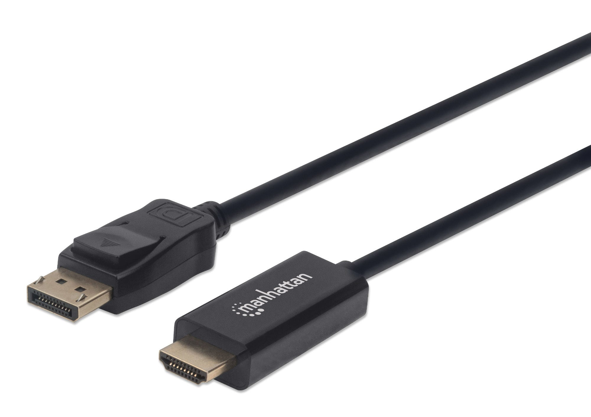 Image of Manhattan DisplayPort 1.1 to HDMI Cable, 1080p@60Hz, 1.8m, Male to...