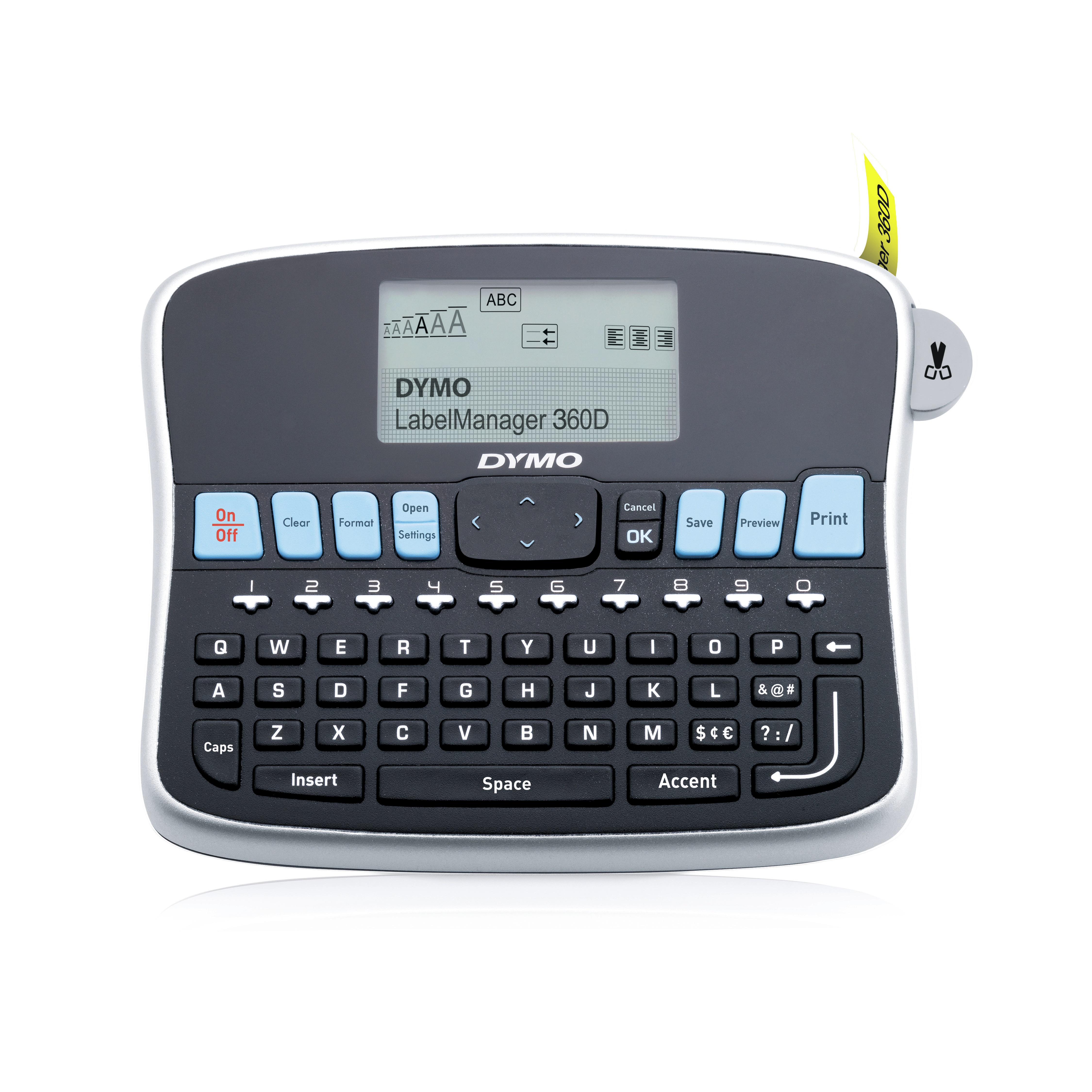 Image of DYMO LabelManager 360D label printer Thermal transfer 180 x 180...