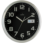 Acctim SUPERVISOR WALL CLOCK CHRM/BK