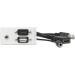 Vivolink WI221281 socket-outlet HDMI + USB A + 3.5mm White