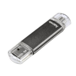 Hama Laeta Twin 16GB USB flash drive USB Type-A 2.0 Grey