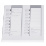 Mitel 69349 IP add-on module Grey, White 36 buttons