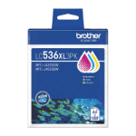 Brother LC536XL3PK 3 - Pack Ink Cartridge