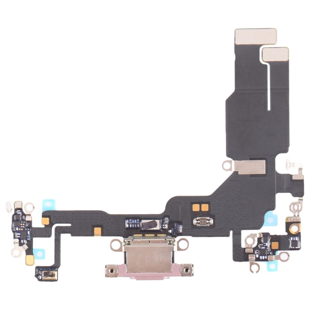 EU Product - iPhone 15 Original Charging Port Flex Cable - Pink thumbnail