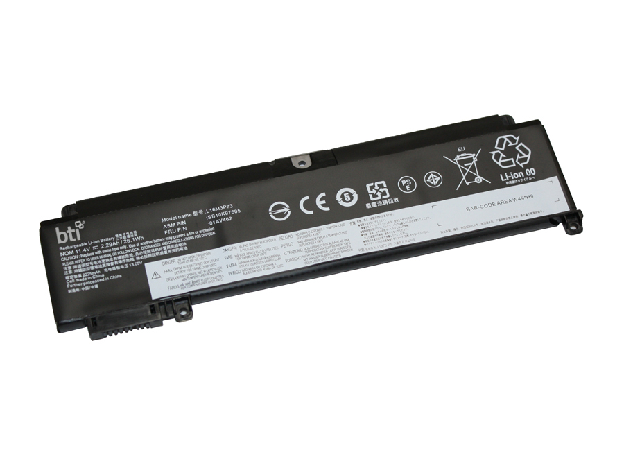 Image of BTI 00HW044- laptop spare part Battery