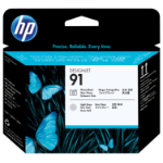 HP 91 fotozwarte en lichtgrijze DesignJet printkop