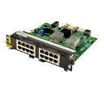 HPE Aruba Networking CX 5420 16p Smart Rate 1G/2.5G/5G Class6 PoE Module