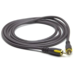 G&BL 2m RCA composite video cable Black