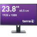 Wortmann AG TERRA 3030206 LED display 60.5 cm (23.8") 1920 x 1080 pixels Full HD Black