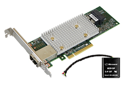 Image of Microsemi SmartRAID 3154-8i8e RAID controller PCI Express x8 3.0...