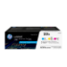 HP Paquete de 3 cartuchos de tóner cian/magenta/amarillo Originales LaserJet 201X de alta capacidad