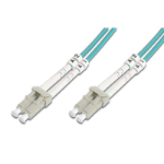 FDL 2.5M OM4 50/125 LC-LC DLX 2.8mm FIBRE OPTIC CABLE - AQUA