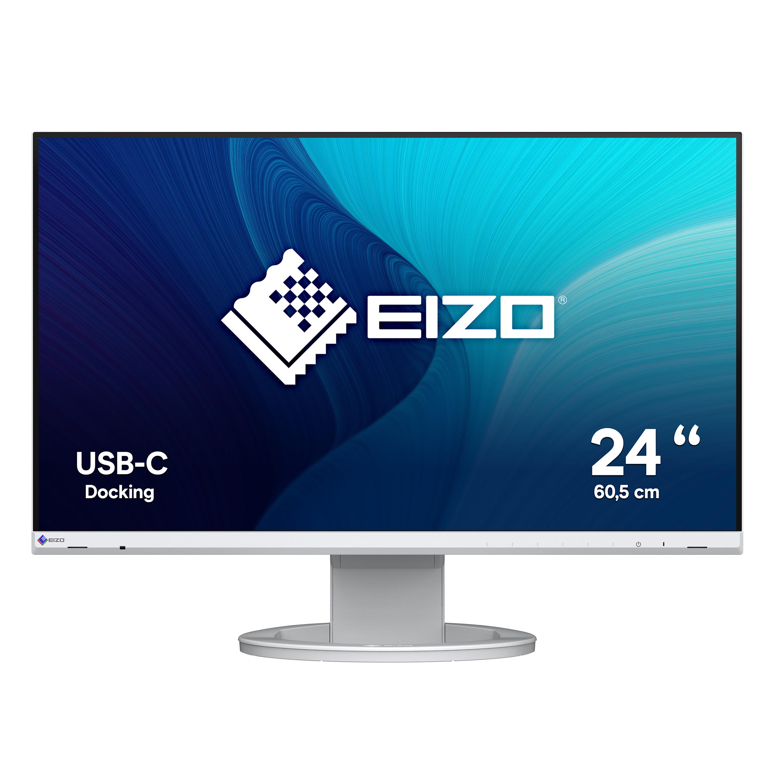 Image of EIZO FlexScan EV2480-WT LED display 60.5 cm (23.8") 1920 x 1080...