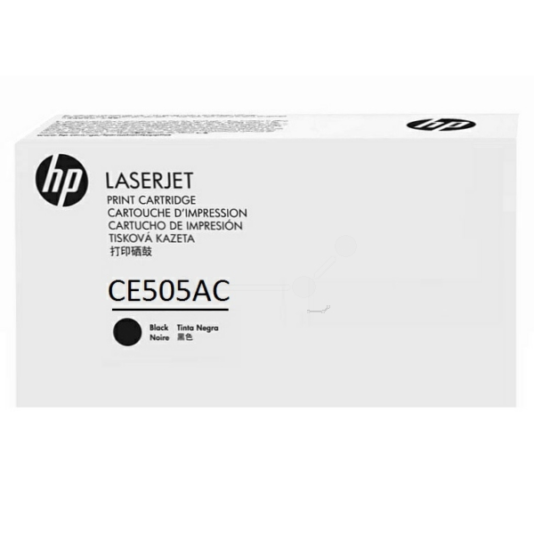 HP CE505AC/05A Toner cartridge black Contract. 2.3K pages ISO/IEC 1975