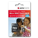 AgfaPhoto 64GB MicroSDXC Klasse 10